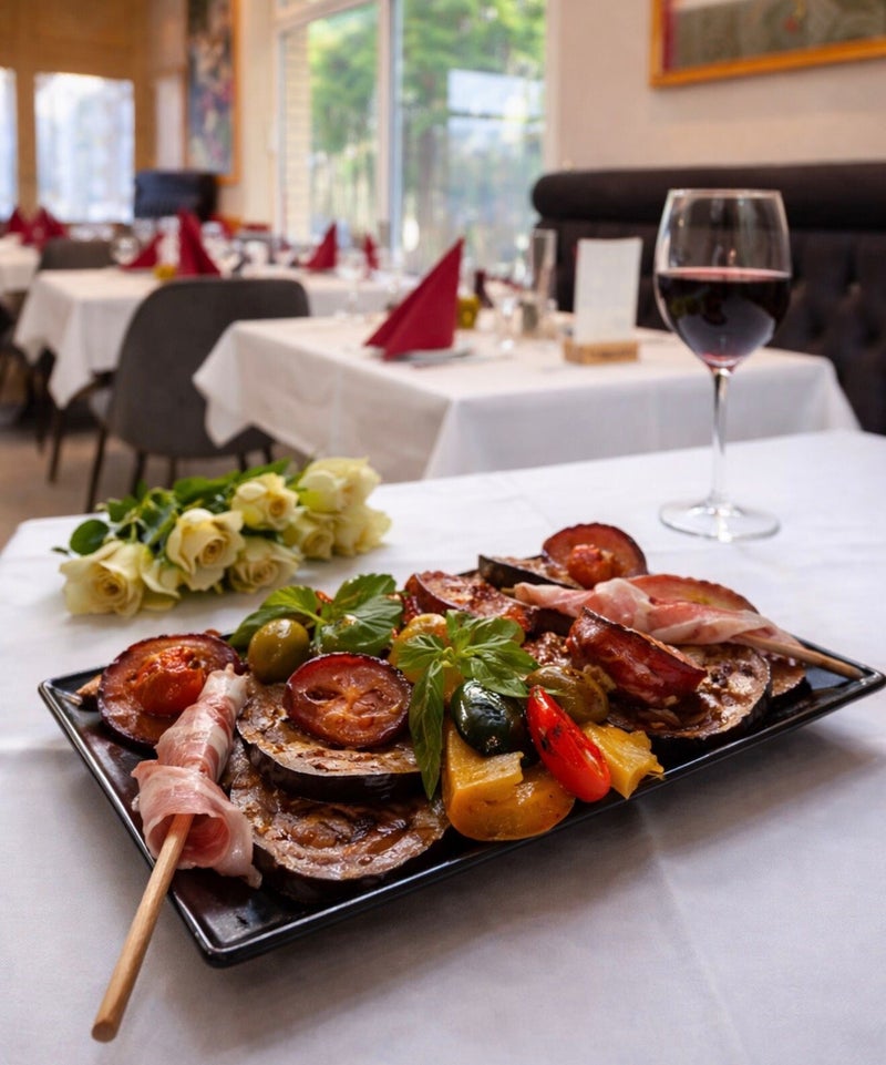 Pizza im Ristorante Castelli Dallgow