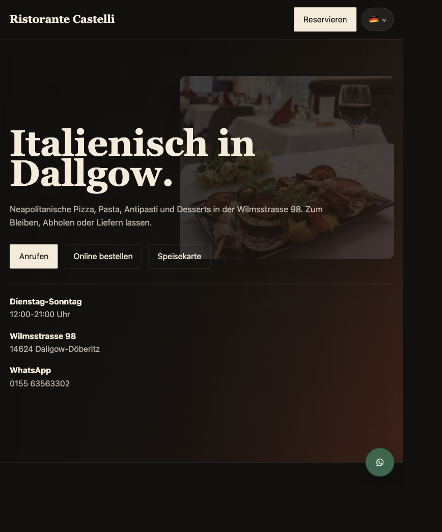 Vorschau der zweiten Castelli-Ansicht