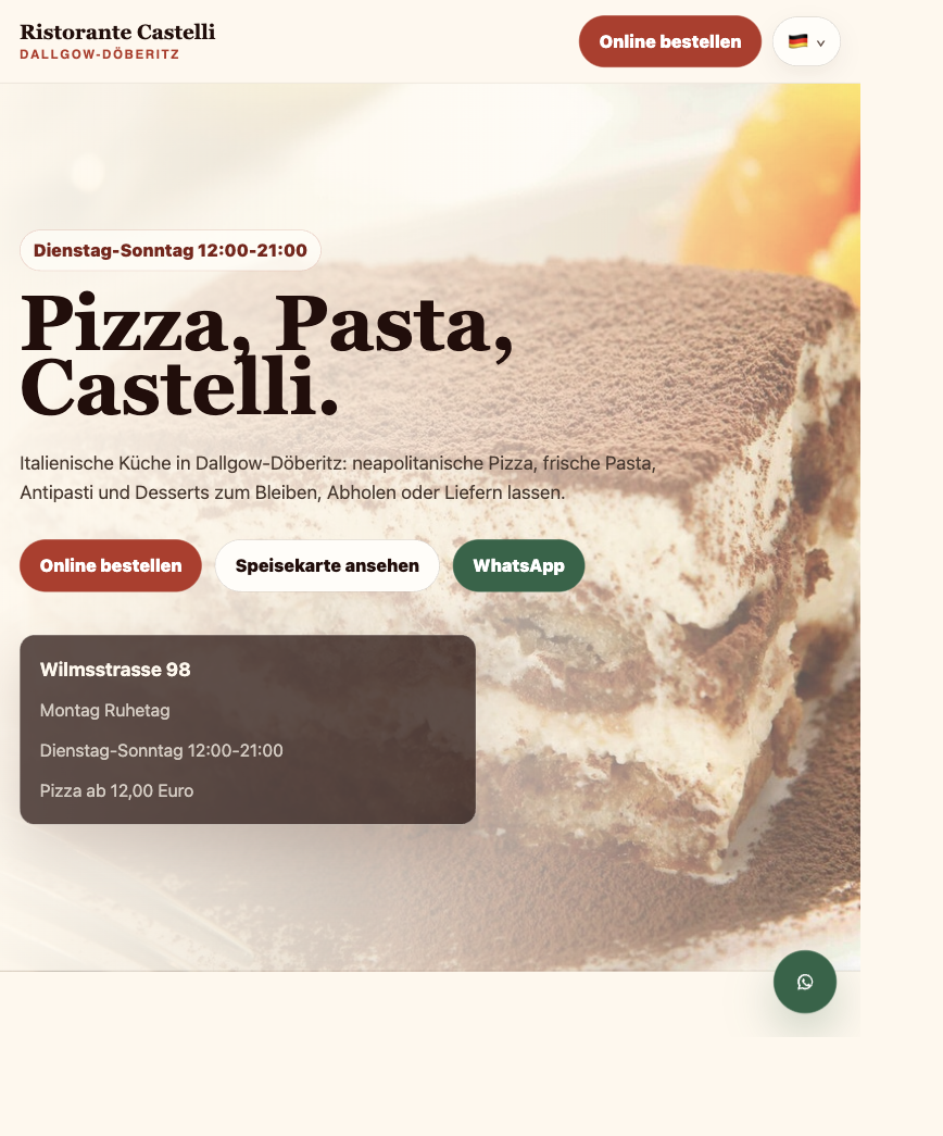 Vorschau der vierten Castelli-Ansicht